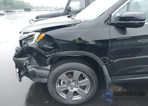 2020 Honda Ridgeline Rtl-E из США, поврежденный, VIN 5FPYK3F78LB001316